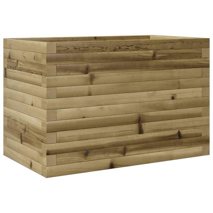 plantekasse 70x40x45,5 cm imprægneret fyrretræ
