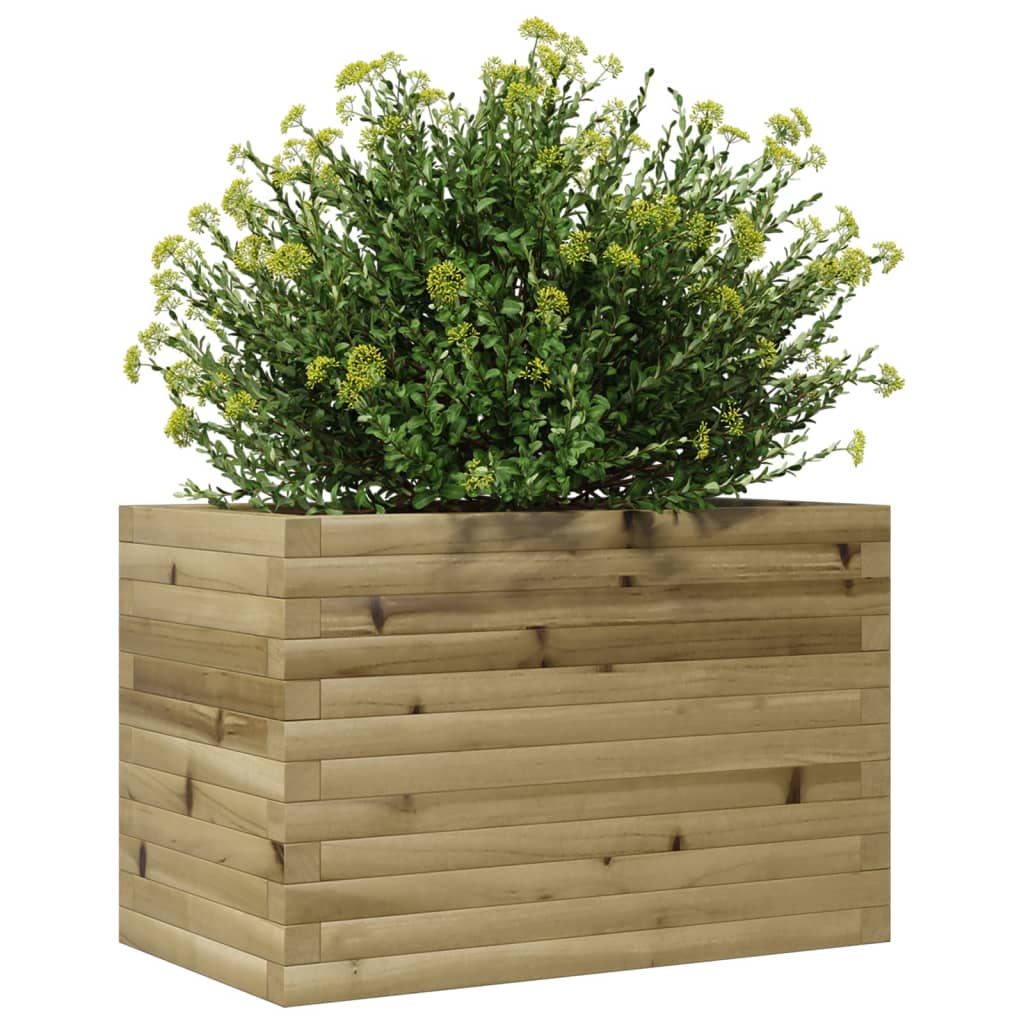 plantekasse 70x40x45,5 cm imprægneret fyrretræ