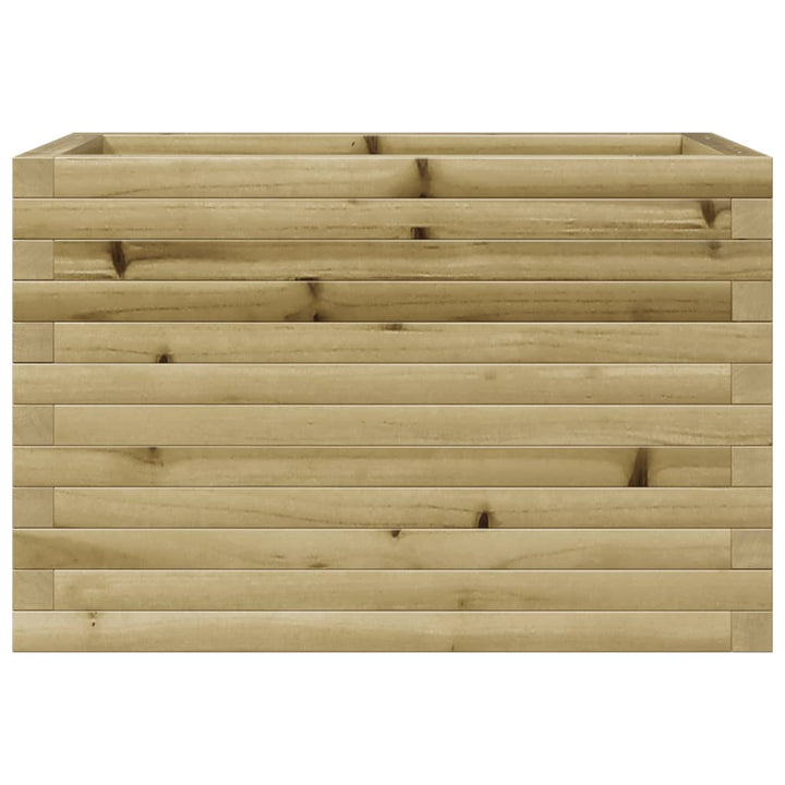 plantekasse 70x40x45,5 cm imprægneret fyrretræ