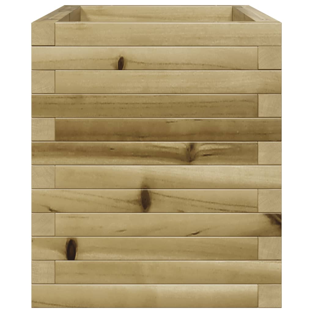 plantekasse 70x40x45,5 cm imprægneret fyrretræ