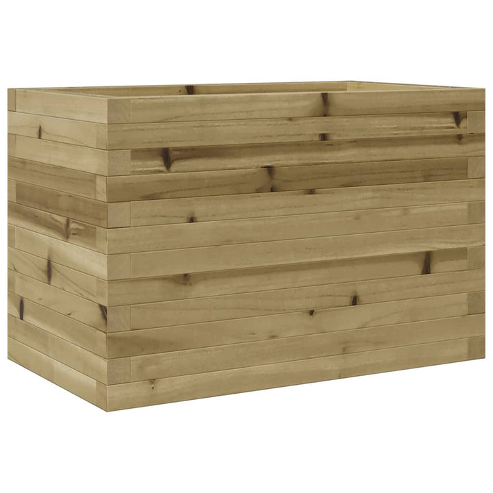 plantekasse 70x40x45,5 cm imprægneret fyrretræ