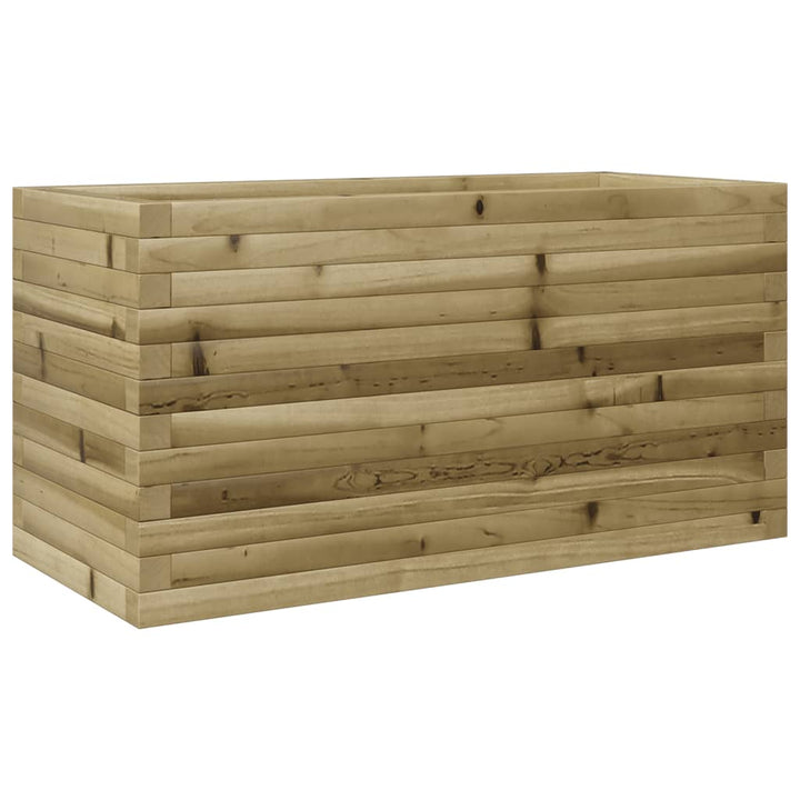 plantekasse 90x40x45,5 cm imprægneret fyrretræ