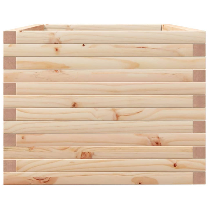 plantekasse 90x60x45,5 cm massivt fyrretræ
