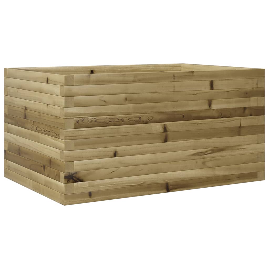 plantekasse 90x60x45,5 cm imprægneret fyrretræ
