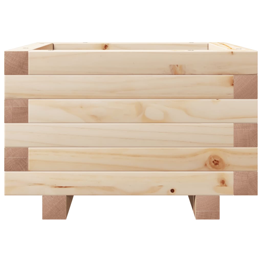 plantekasse 40x40x26,5 cm massivt fyrretræ