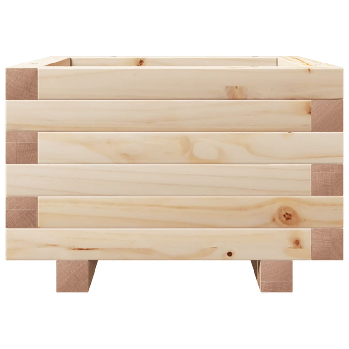 plantekasse 40x40x26,5 cm massivt fyrretræ
