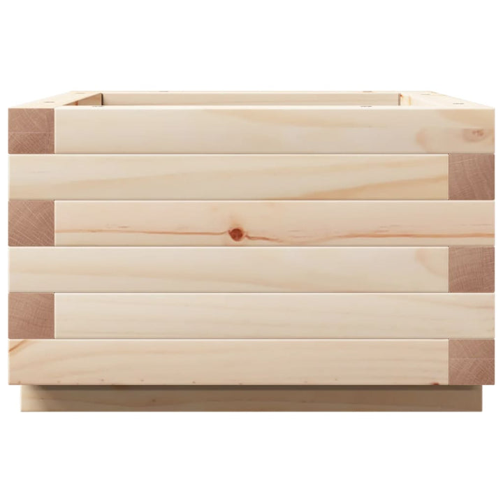 plantekasse 40x40x26,5 cm massivt fyrretræ