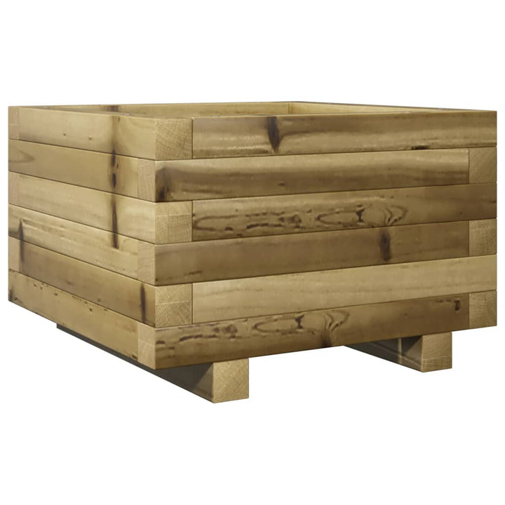 plantekasse 40x40x26,5 cm imprægneret fyrretræ