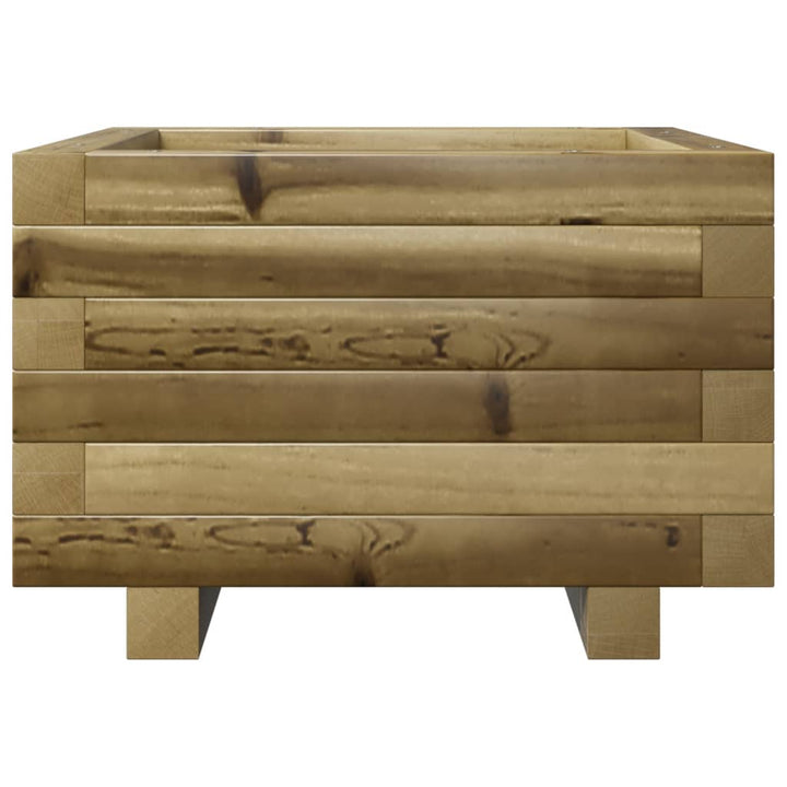 plantekasse 40x40x26,5 cm imprægneret fyrretræ