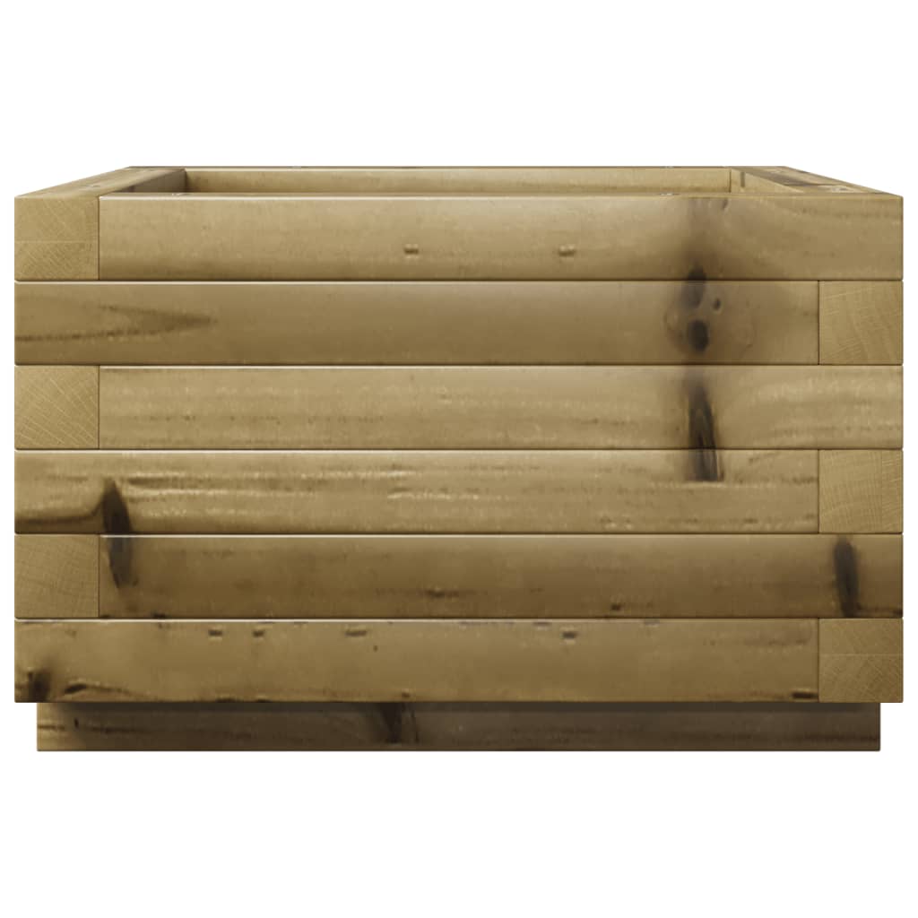 plantekasse 40x40x26,5 cm imprægneret fyrretræ