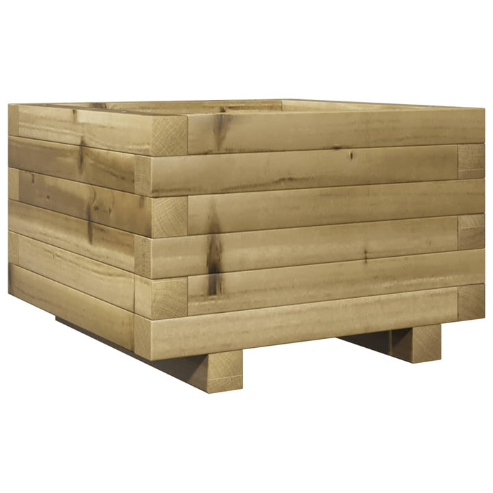 plantekasse 40x40x26,5 cm imprægneret fyrretræ