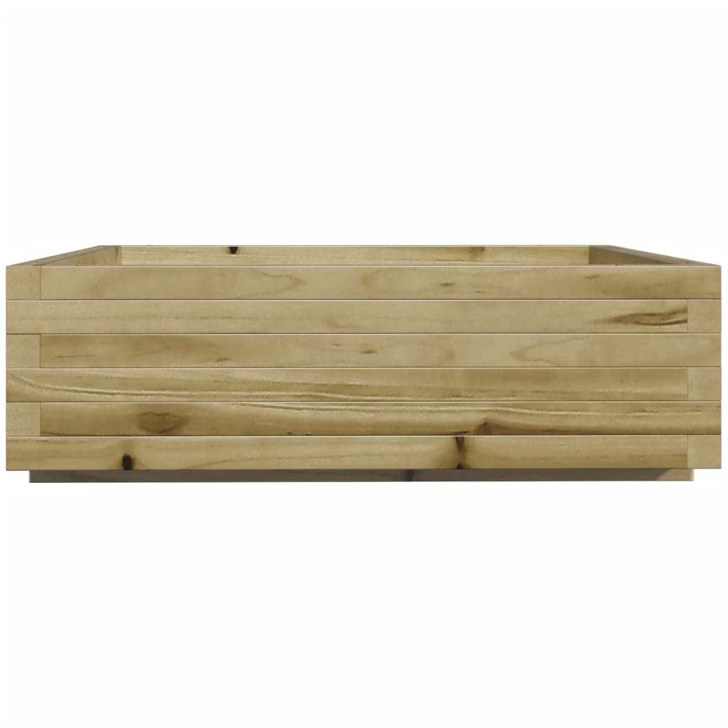 plantekasse 80x80x26,5 cm imprægneret fyrretræ
