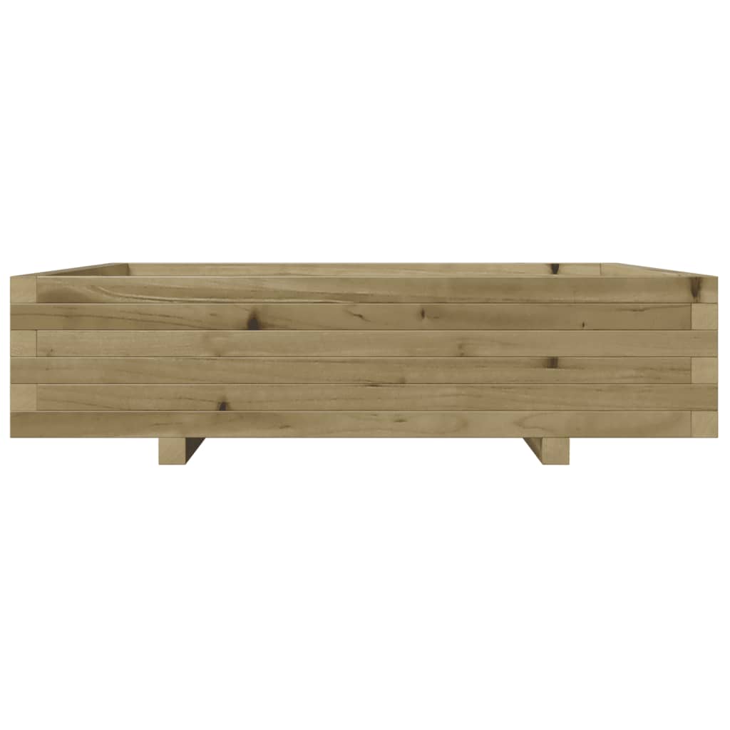 plantekasse 100x100x26,5 cm imprægneret fyrretræ