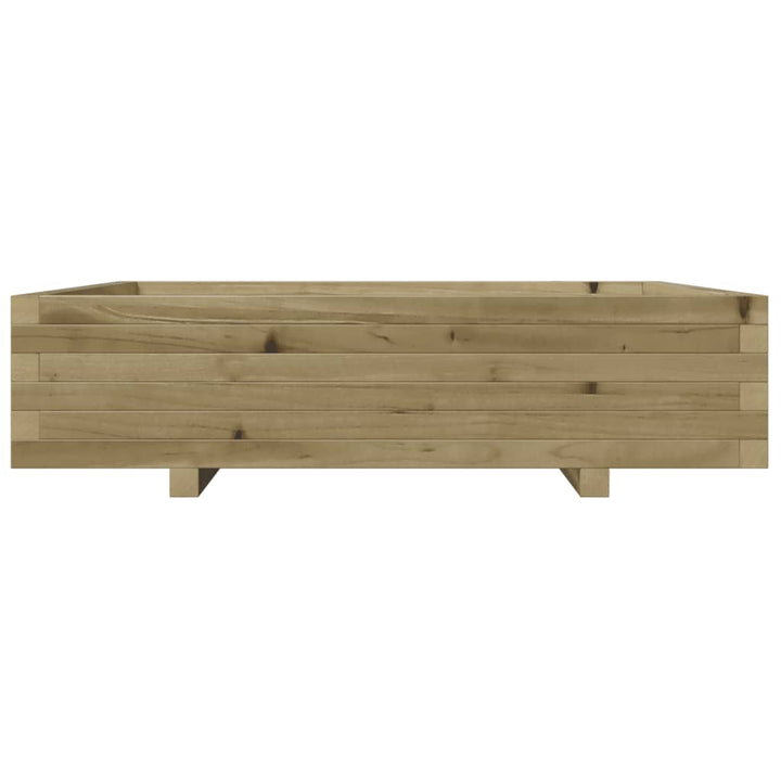 plantekasse 100x100x26,5 cm imprægneret fyrretræ