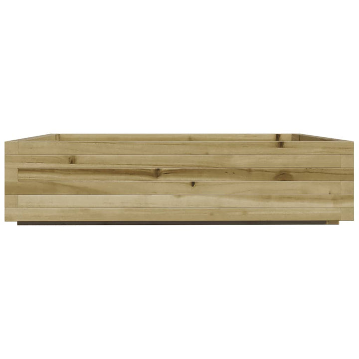 plantekasse 100x100x26,5 cm imprægneret fyrretræ