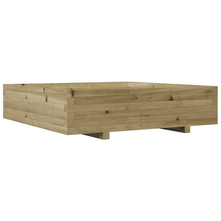 plantekasse 100x100x26,5 cm imprægneret fyrretræ