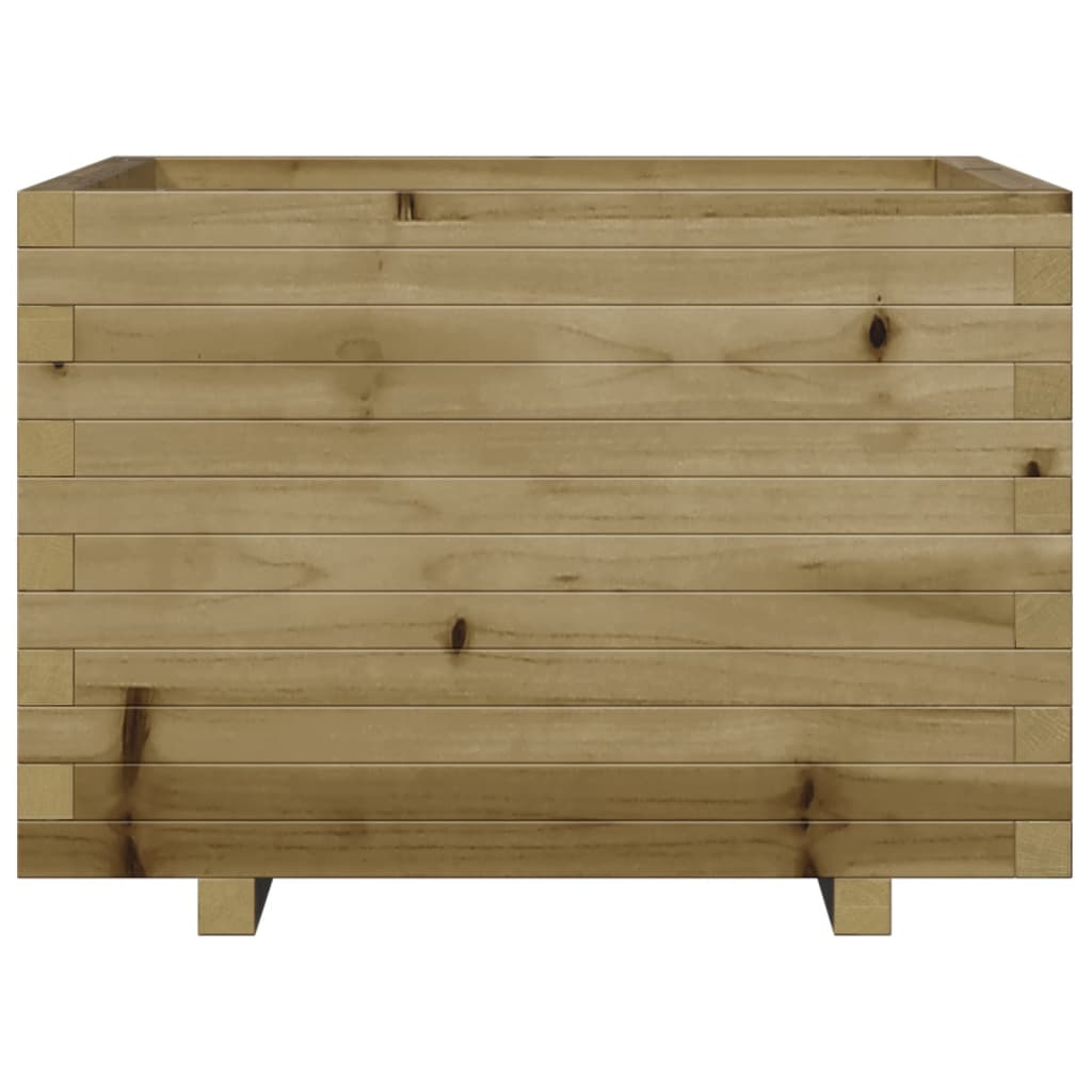plantekasse 70x70x49,5 cm imprægneret fyrretræ