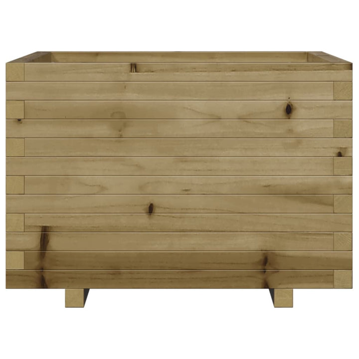 plantekasse 70x70x49,5 cm imprægneret fyrretræ