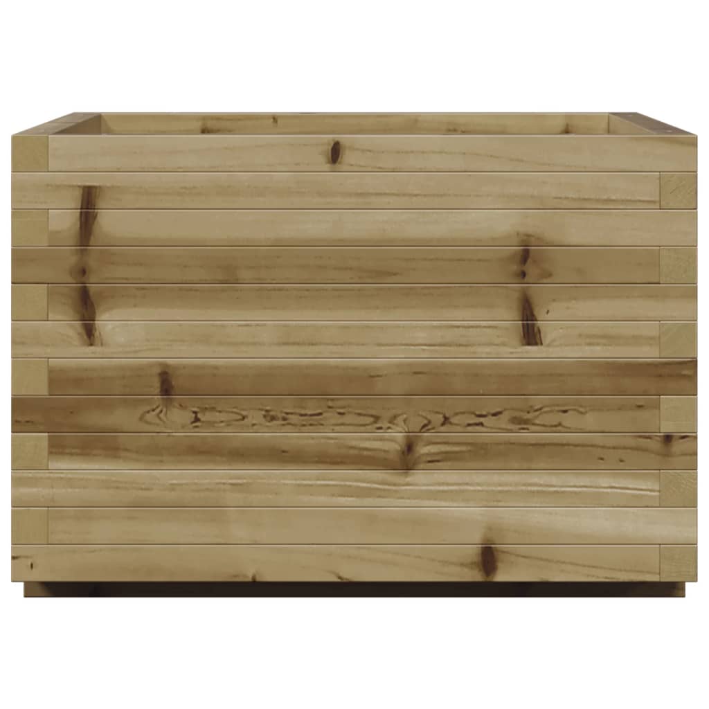 plantekasse 70x70x49,5 cm imprægneret fyrretræ
