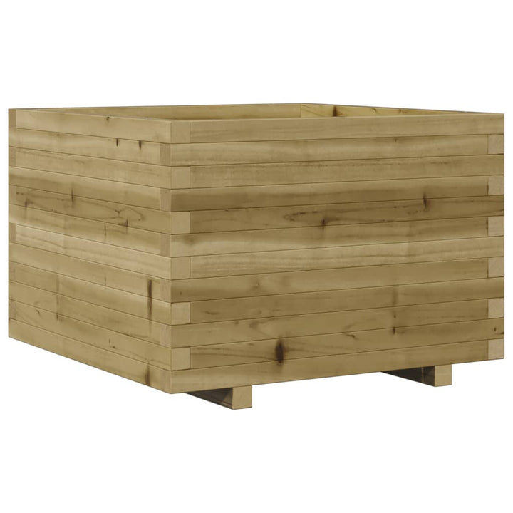 plantekasse 70x70x49,5 cm imprægneret fyrretræ