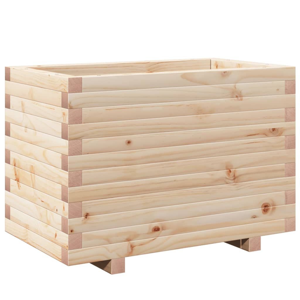 plantekasse 70x40x49,5 cm massivt fyrretræ
