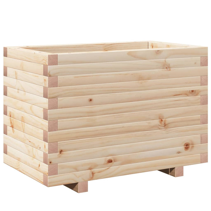 plantekasse 70x40x49,5 cm massivt fyrretræ