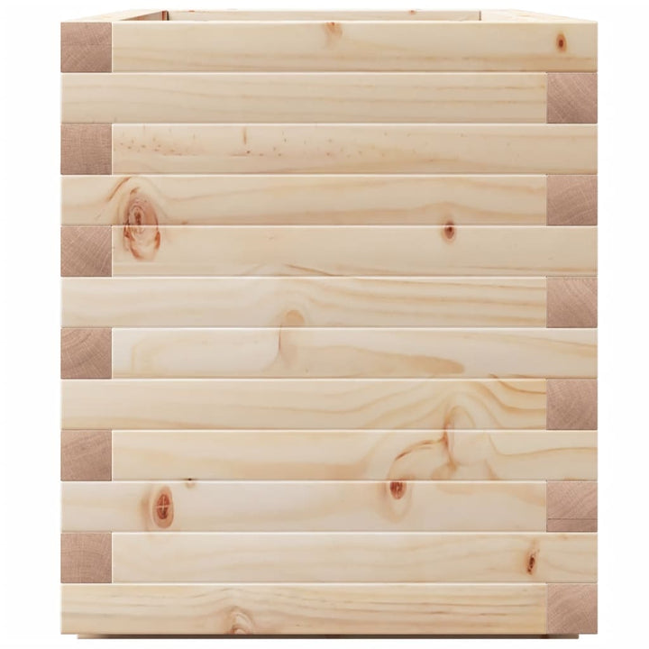 plantekasse 70x40x49,5 cm massivt fyrretræ