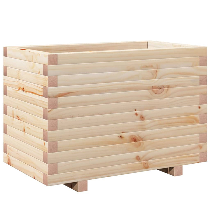 plantekasse 70x40x49,5 cm massivt fyrretræ