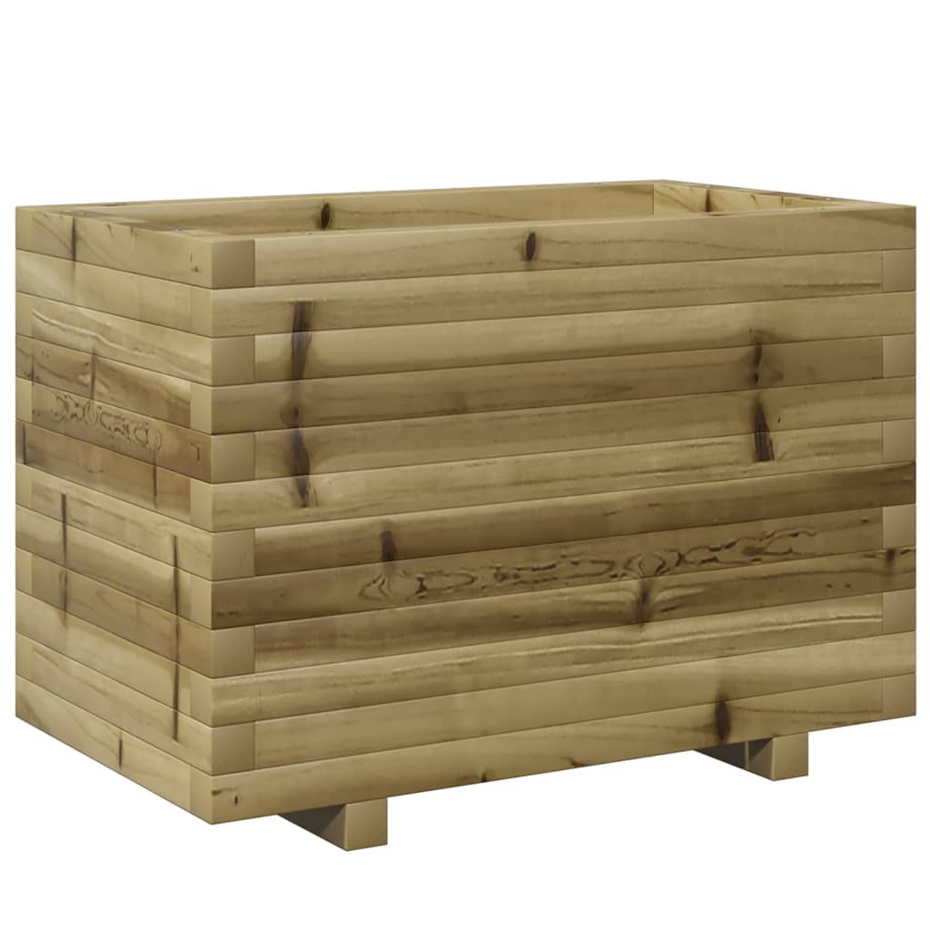 plantekasse 70x40x49,5 cm imprægneret fyrretræ