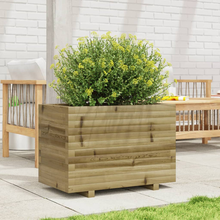 plantekasse 70x40x49,5 cm imprægneret fyrretræ