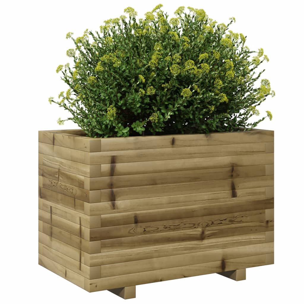 plantekasse 70x40x49,5 cm imprægneret fyrretræ