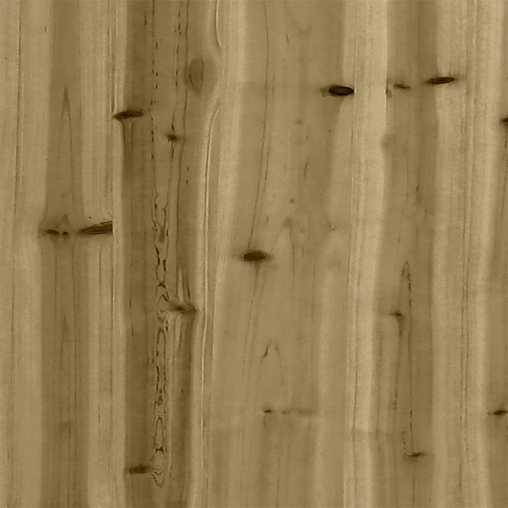 plantekasse 70x40x49,5 cm imprægneret fyrretræ