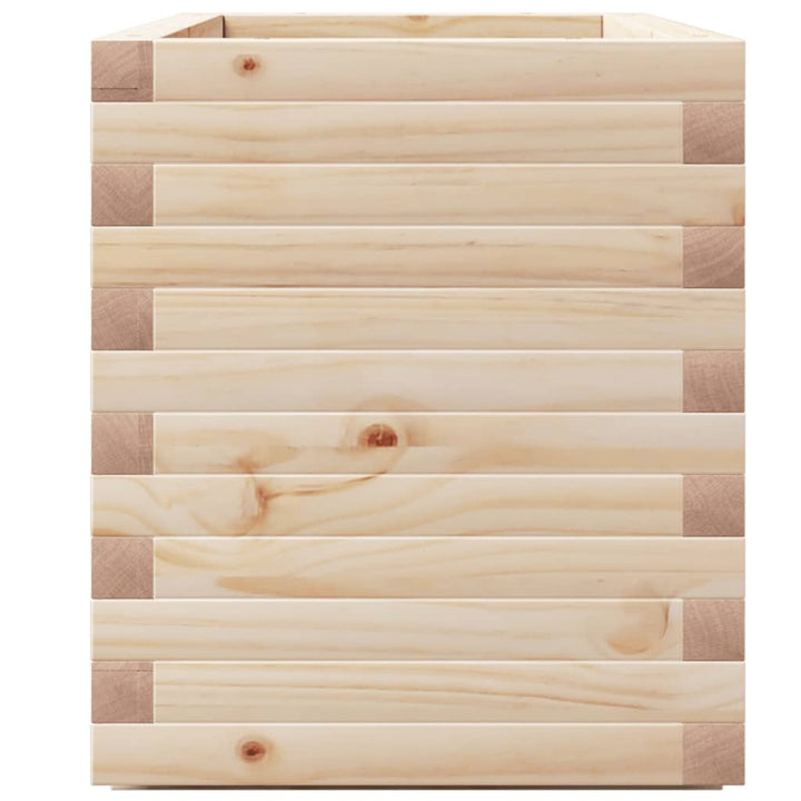 plantekasse 90x40x49,5 cm massivt fyrretræ
