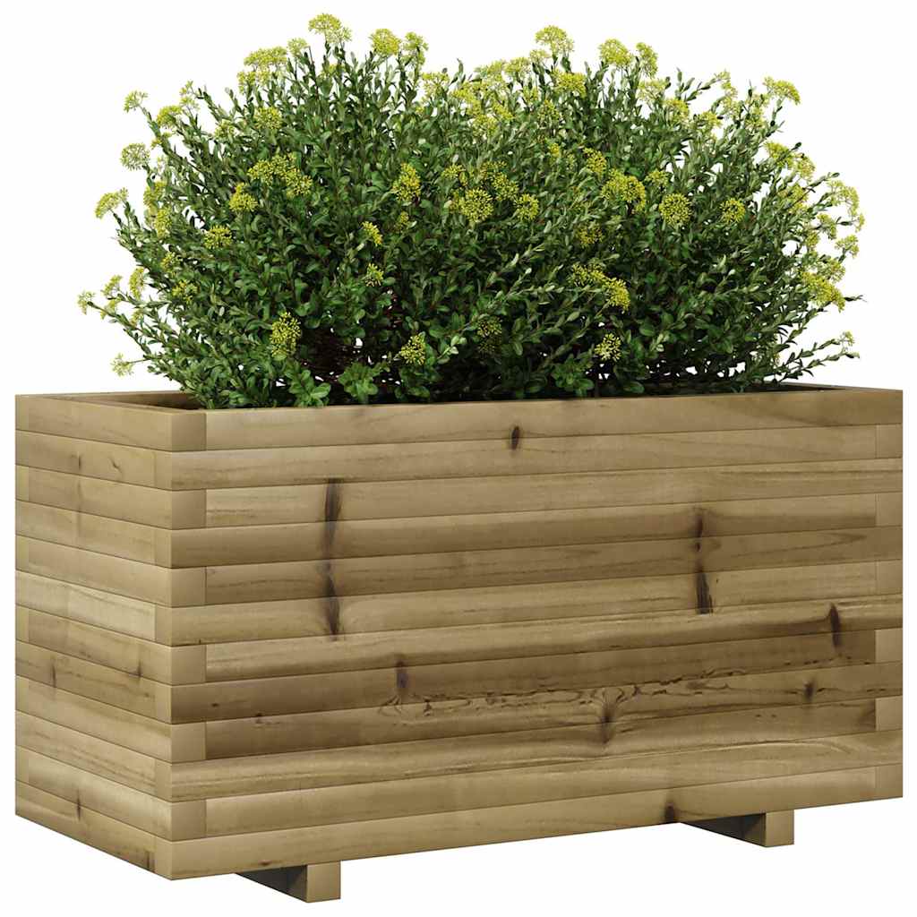plantekasse 90x40x49,5 cm imprægneret fyrretræ