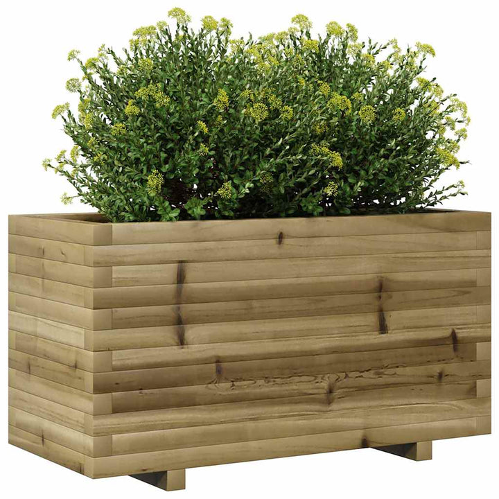 plantekasse 90x40x49,5 cm imprægneret fyrretræ