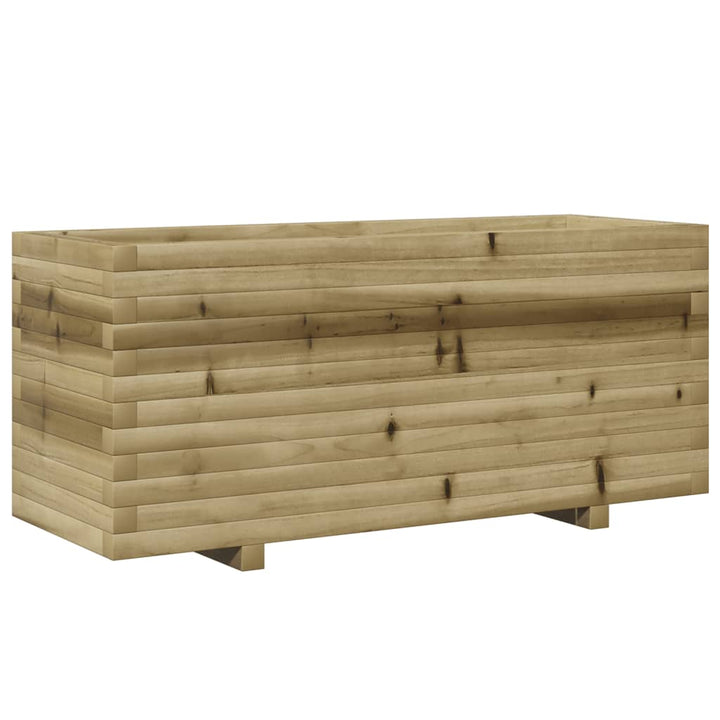 plantekasse 110x40x49,5 cm imprægneret fyrretræ