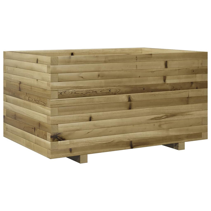 plantekasse 90x60x49,5 cm imprægneret fyrretræ