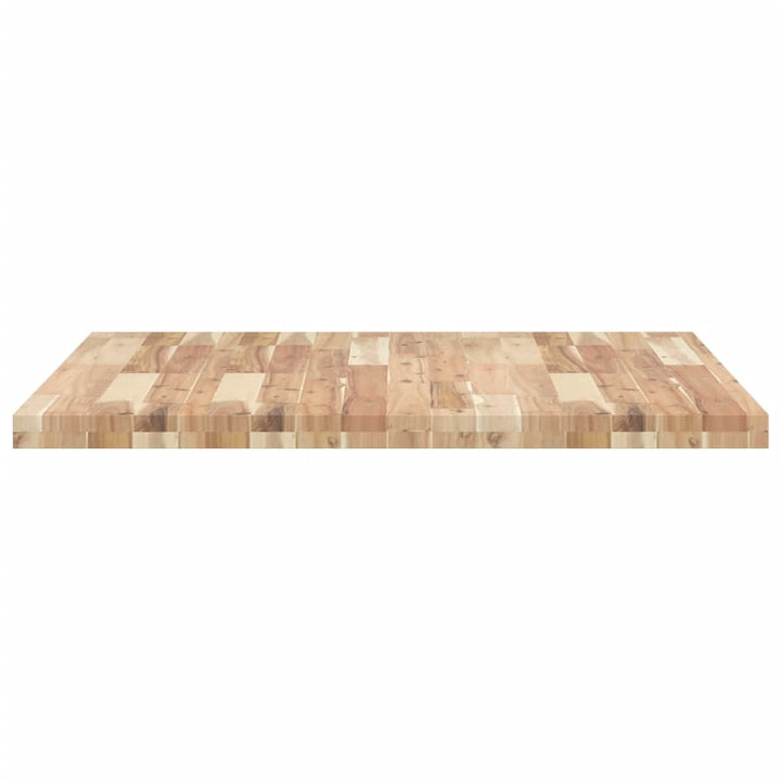 bordplade 90x90x4 cm firkantet massivt akacietræ
