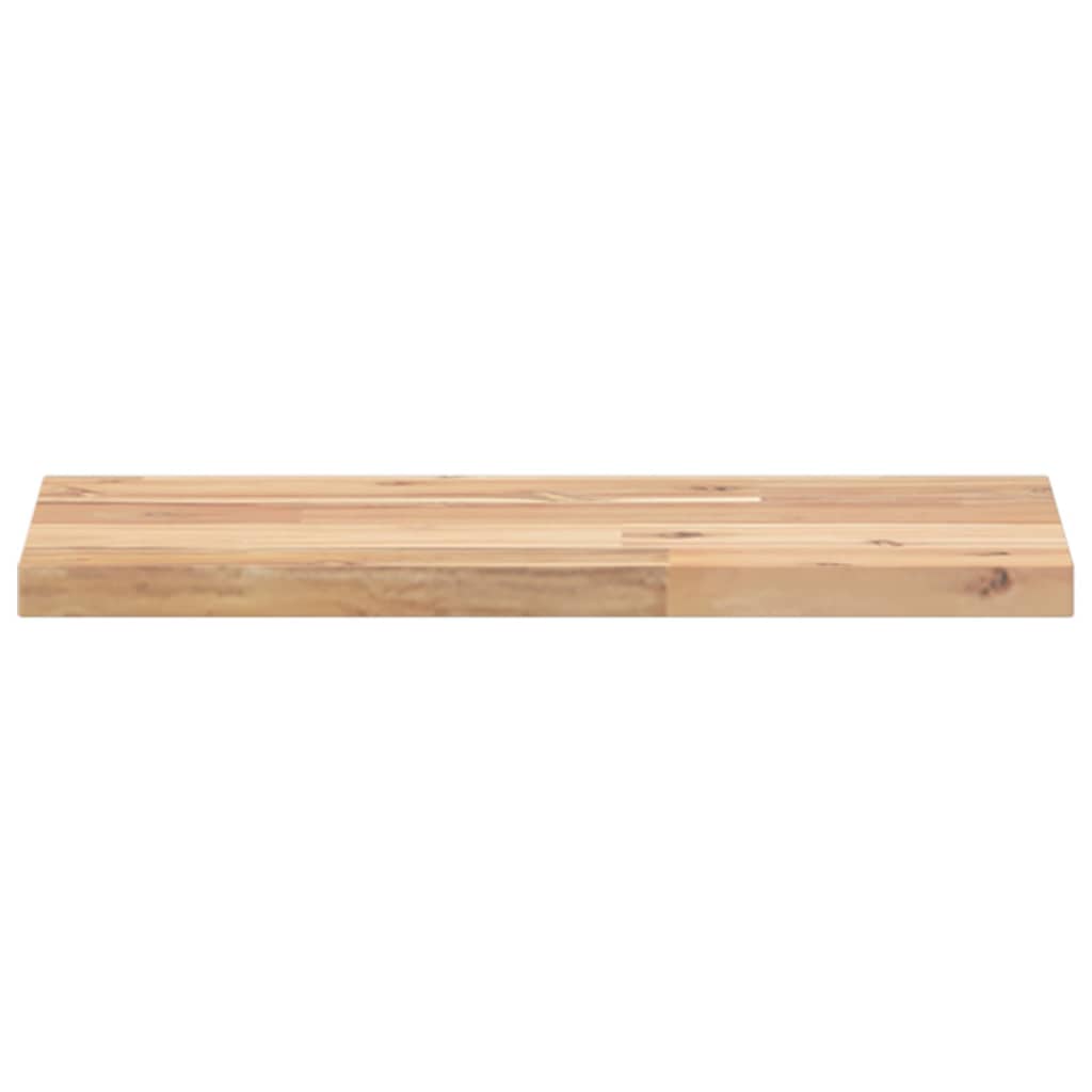 bordplade 60x20x2 cm rektangulær massivt akacietræ