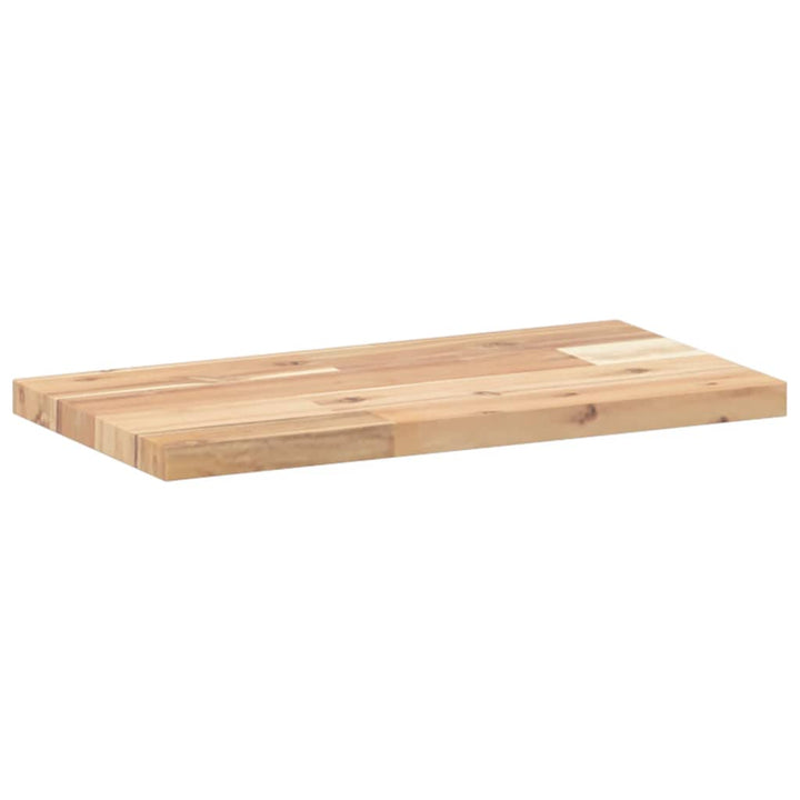 bordplade 60x20x2 cm rektangulær massivt akacietræ