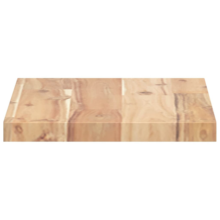 bordplade 60x20x2 cm rektangulær massivt akacietræ