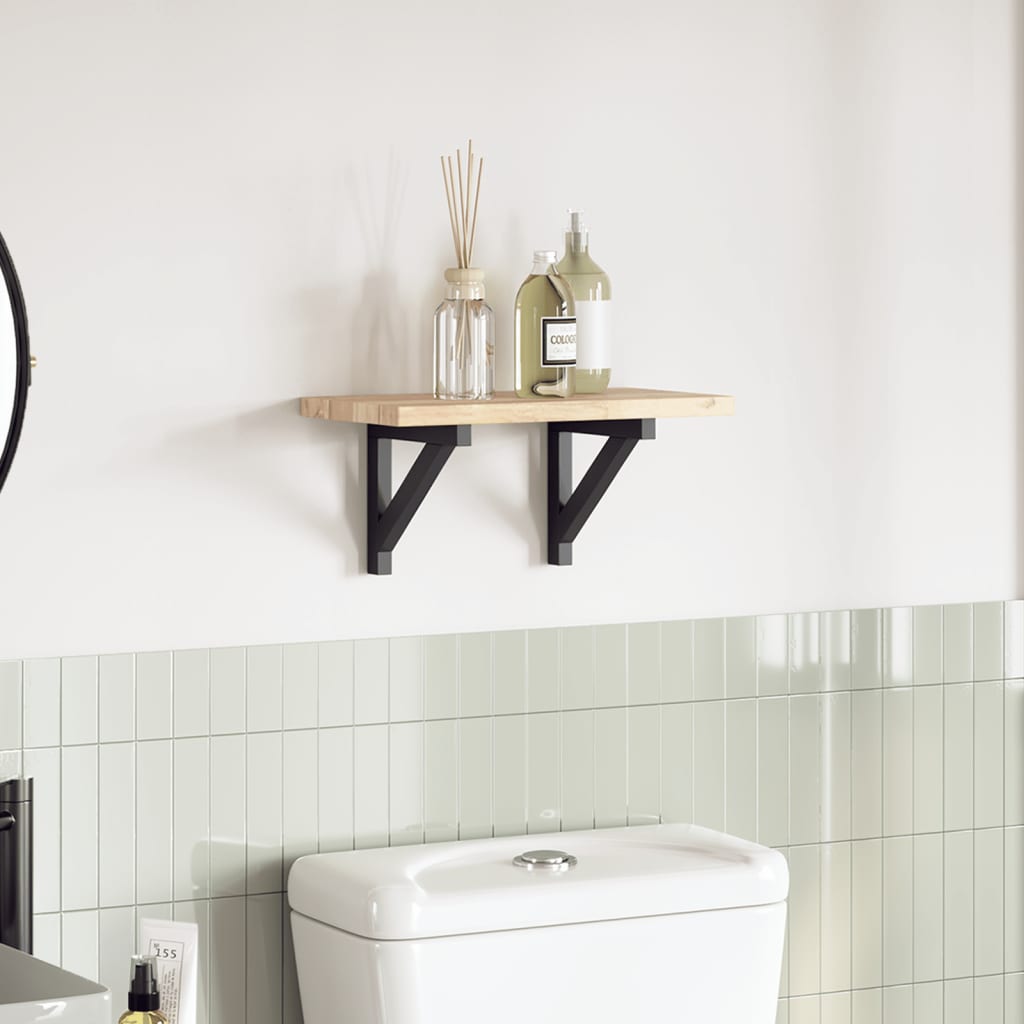 bordplade 60x20x2 cm rektangulær massivt akacietræ