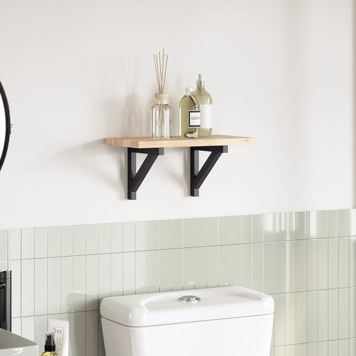 bordplade 60x20x2 cm rektangulær massivt akacietræ