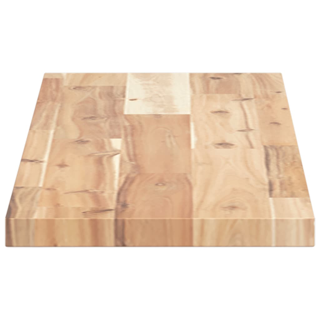 bordplade 100x20x2 cm rektangulær massivt akacietræ