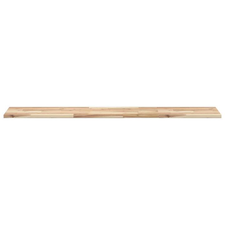bordplade 140x30x2 cm rektangulær massivt akacietræ