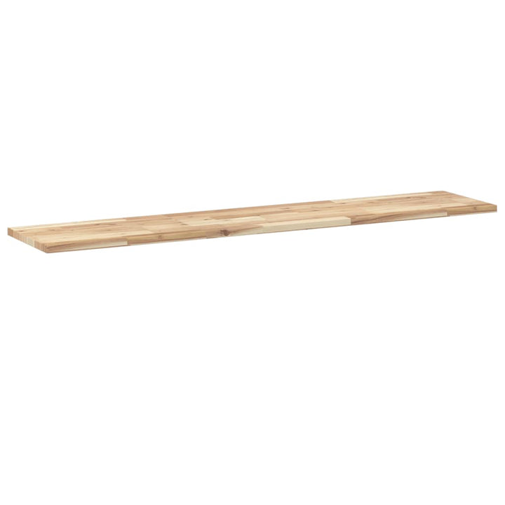 bordplade 140x30x2 cm rektangulær massivt akacietræ