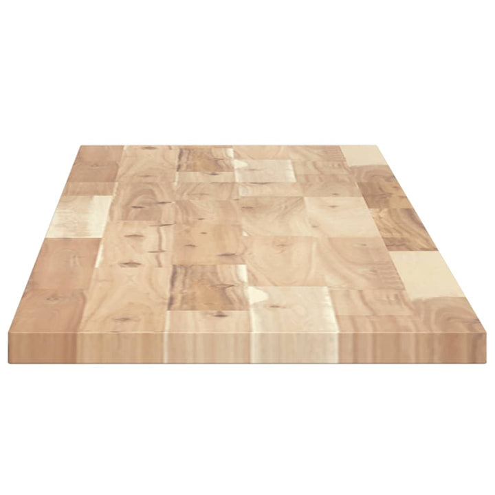 bordplade 140x30x2 cm rektangulær massivt akacietræ