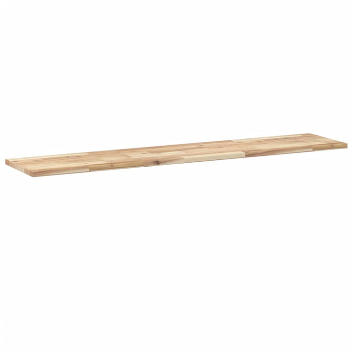 bordplade 140x30x2 cm rektangulær massivt akacietræ