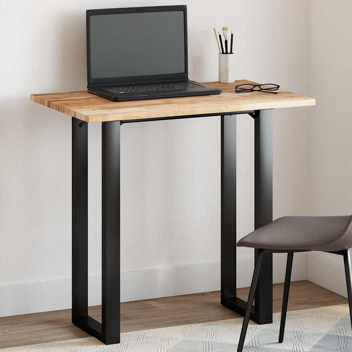 bordplade 100x50x2 cm rektangulær massivt akacietræ