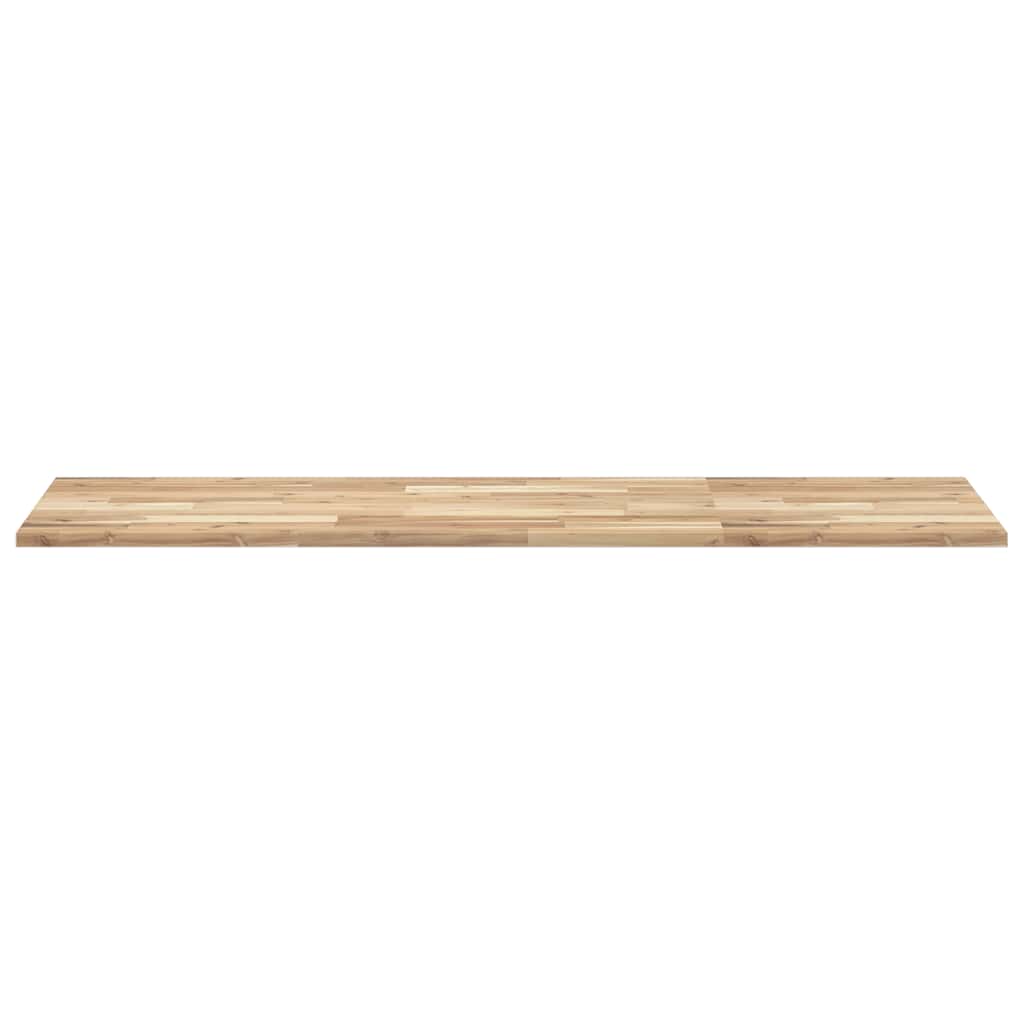 bordplade 120x50x2 cm rektangulær massivt akacietræ